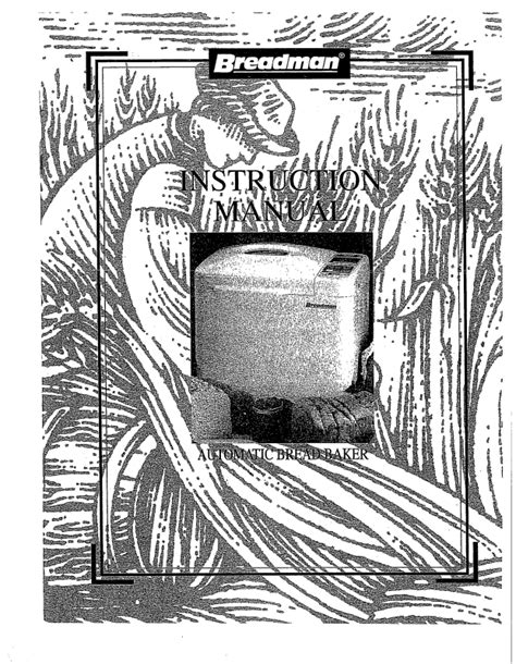 breadman tr800 instruction manual Doc