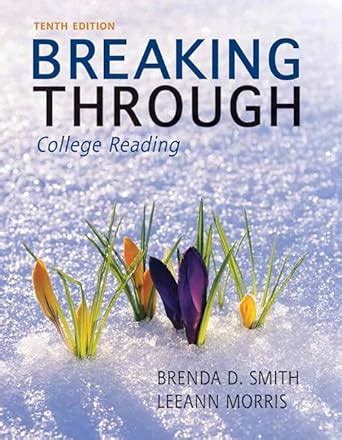 breaking through college 10th edition Reader
