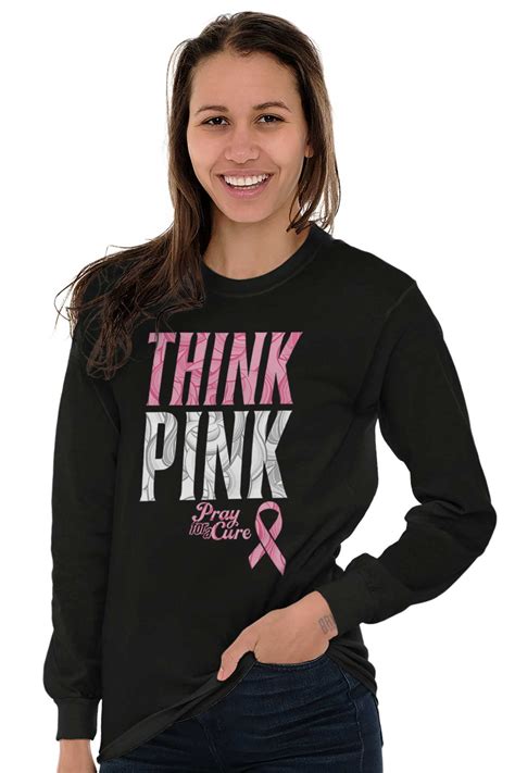 breast cancer long sleeve shirts