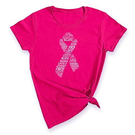 breast cancer womens shirts