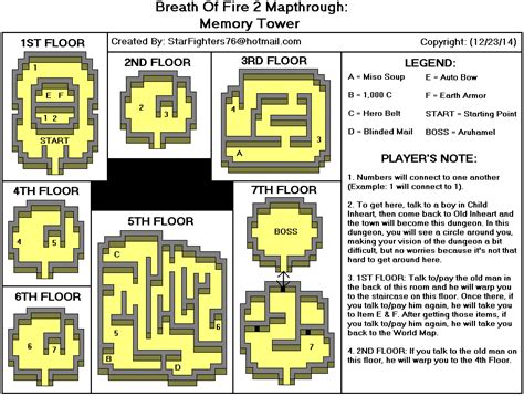 Breath Of Fire Ii Memory Tower Walkthrough