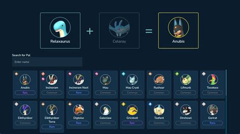 breeding calculator palworld