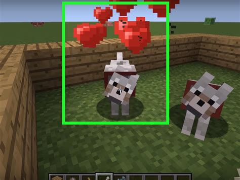 breeding dogs in minecraft