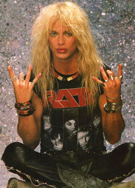 bret michaels in the 80's