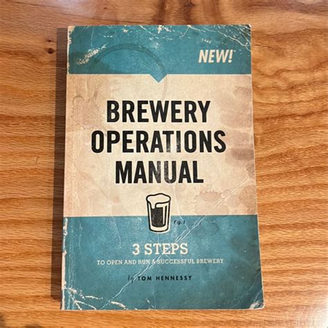 brewery operations manual hennessy Kindle Editon