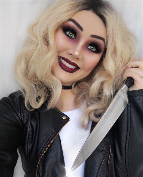 bride of chucky makeup