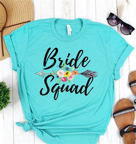 bride squad shirts