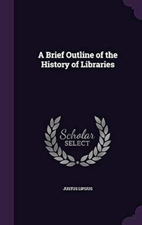 brief outline history libraries Epub