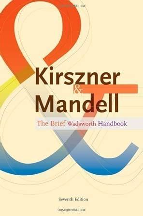 brief wadsworth handbook seventh edition Epub