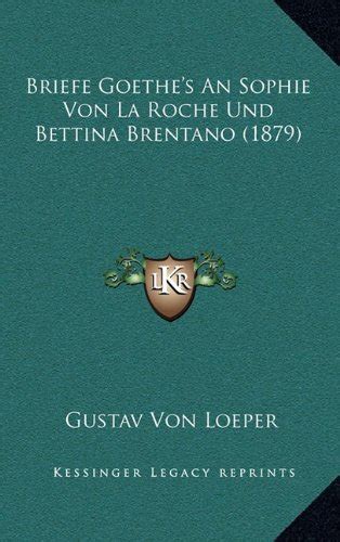 briefe goethes sophie bettina brentano Kindle Editon