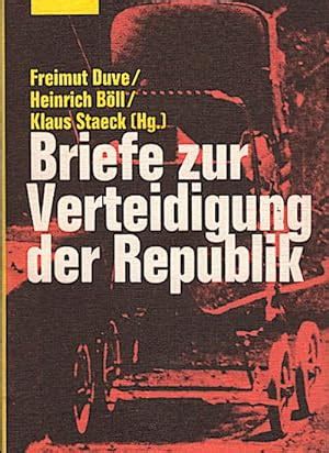 briefe zur verteidigung der republik ua dnhoff habermas slle grass PDF