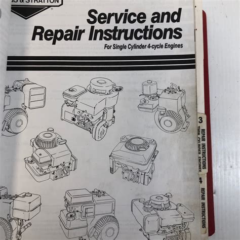 briggs and stratton service manual Kindle Editon