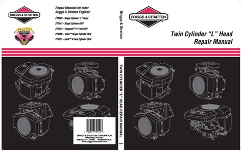 briggs and stratton service manual twin cylinder l head Doc