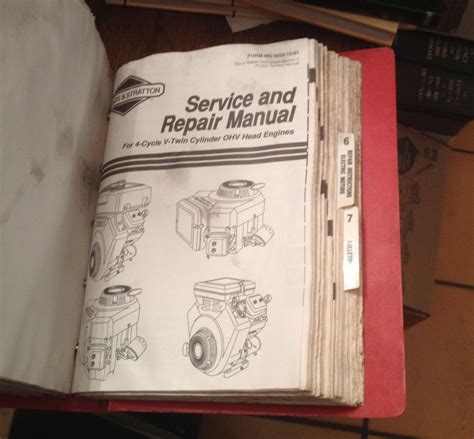 briggs and stratton service manuals manuals technical Kindle Editon