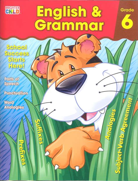 brighter child® english and grammar grade 6 brighter child workbooks PDF