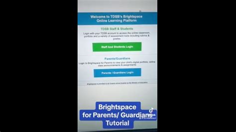 brightspace sign up