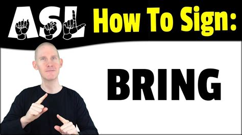 bring in sign language