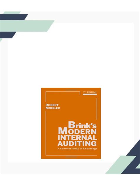 brinks modern internal auditing knowledge ebook Kindle Editon