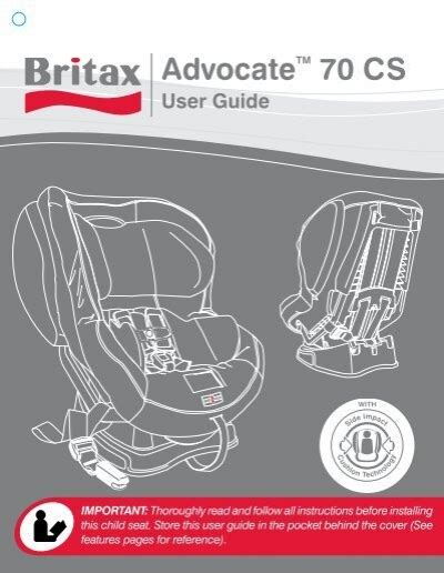 britax advocate cs instruction manual Doc
