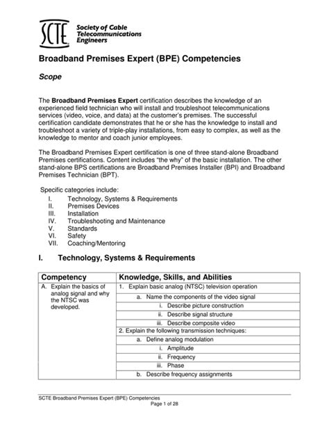 broadband-premises-expert-bpe-competencies Ebook Epub