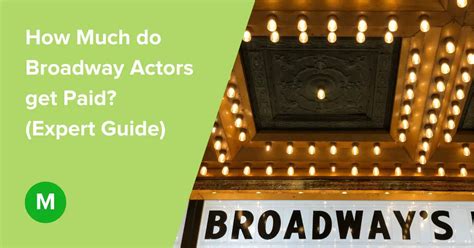 broadway actress salary