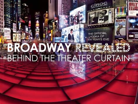 broadway revealed behind theater curtain Epub