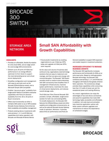 brocade 300 switches owners manual Reader