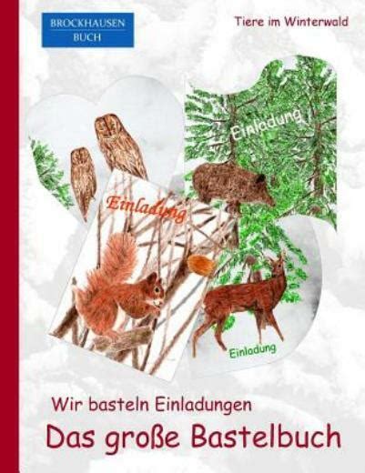 brockhausen basteln einladungen bastelbuch winterwald Epub