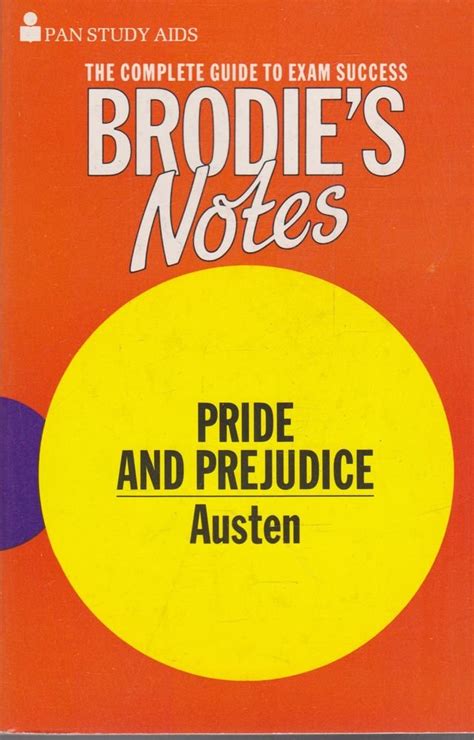 brodies notes on jane austens pride and prejudice pan study aids Kindle Editon