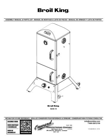 broilking 42234 grills owners manual PDF