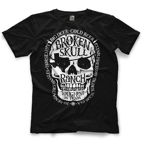 broken skull ranch t shirt