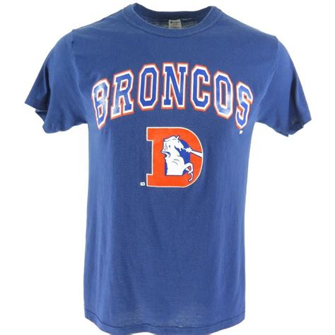 broncos retro shirt