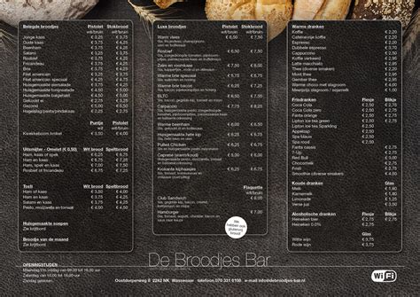 brood menu