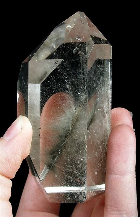 brookite in quartz