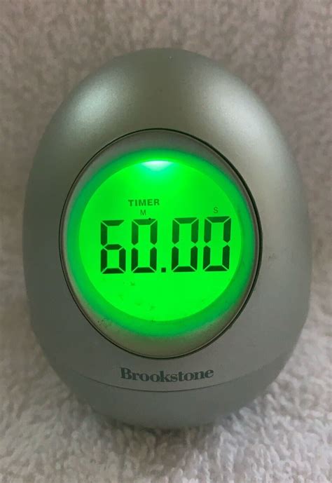 brookstone egg clock manual bob Reader