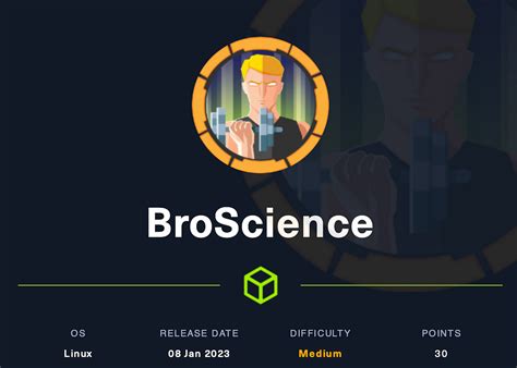 Broscience Walkthrough Htb