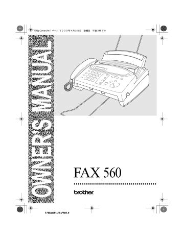 brother 615 fax machines owners manual Reader
