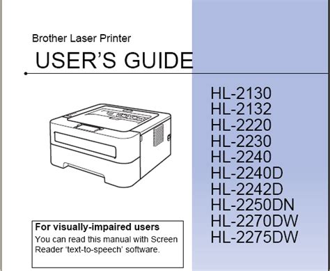 brother hl 665 printers owners manual Epub