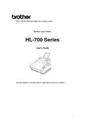 brother hl 730dx printers accessory owners manual Kindle Editon