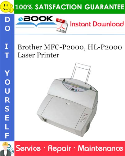 brother hl p2000 multifunction printers accessory owners manual PDF