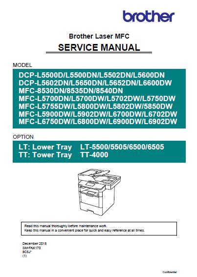 brother service manual mfc pdf Kindle Editon