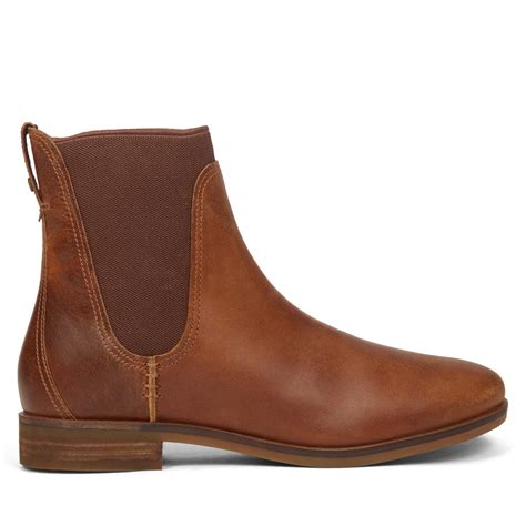 brown chelsea boots womens