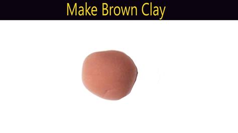 brown clay