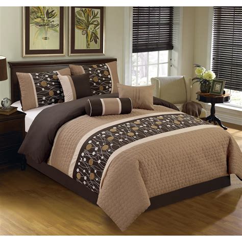 brown comforter set