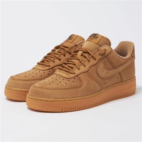 brown nike air force