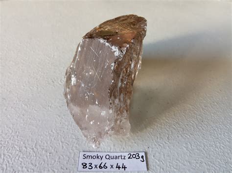 brown quartz crystal