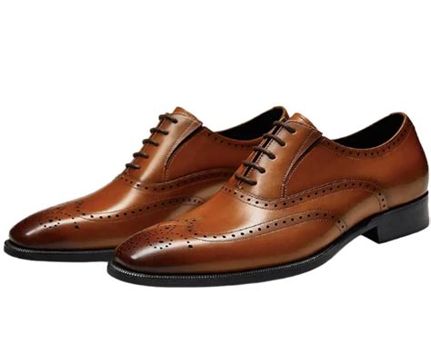 brown shoes