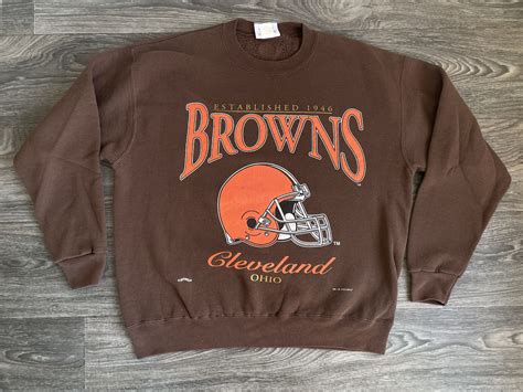 browns football sweatshirt