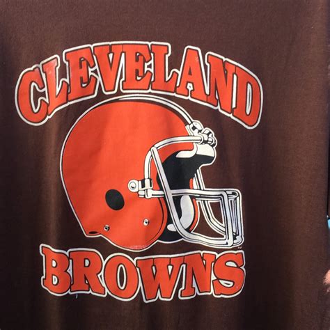 browns retro shirt