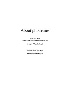 bruce hayes introductory phonology answer key pdf Doc